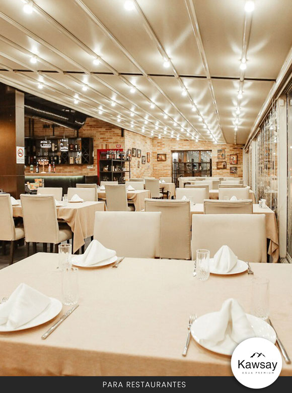 purificador agua restaurantes